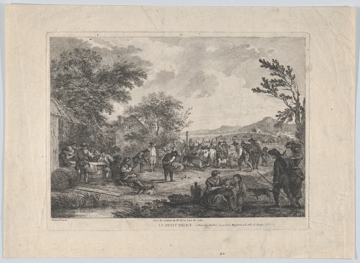 The Little Puck by anonymous, print, 1700-1800