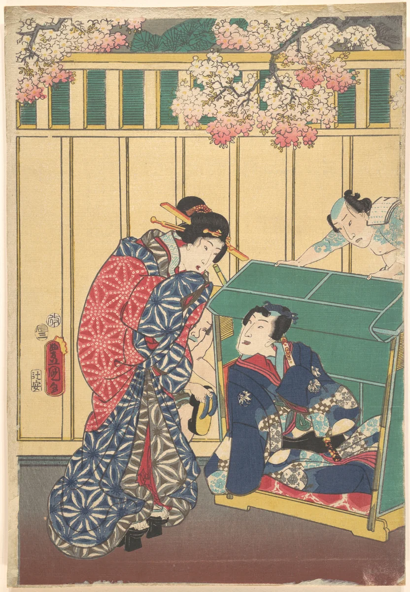 Print by Utagawa Kunisada (歌川国貞), print, 1786-1854