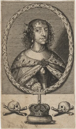 Henrietta Maria by Unknown 19th Century, print, 1800-1899