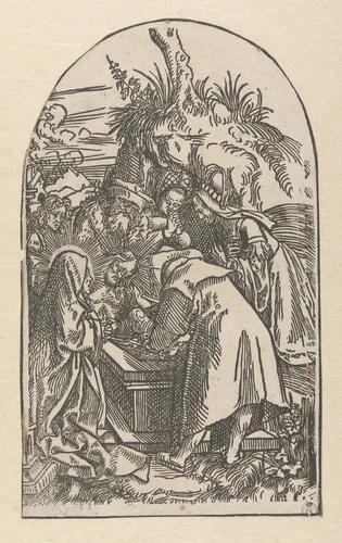 Graflegging by Jacob Cornelisz van Oostsanen, print, 1507