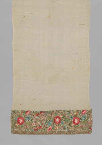 Towel by Turkey, textile, 1800-1850