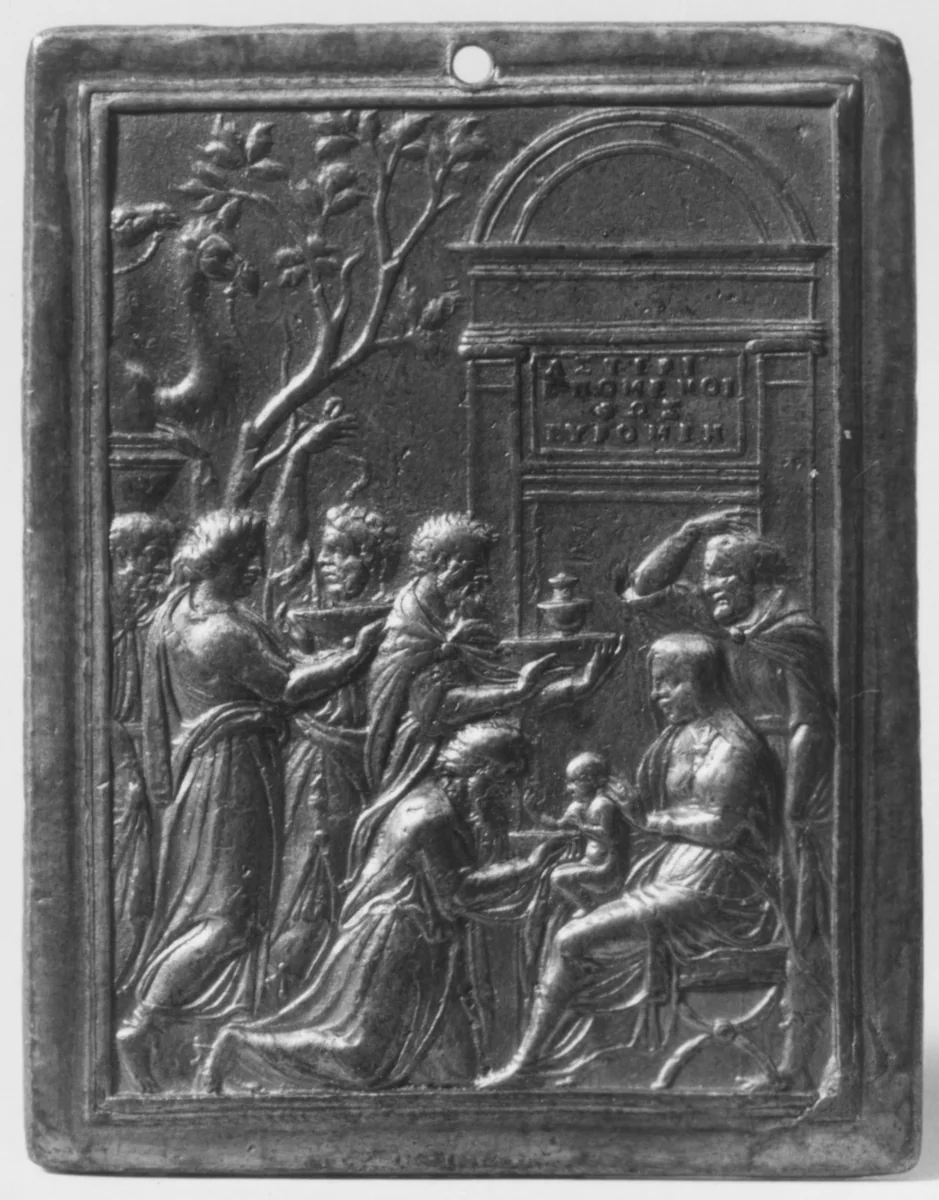 The Adoration of the Magi by Valerio Belli, metalwork, 1500-1599