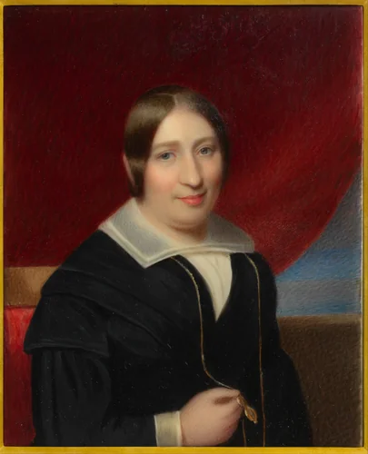 Catherine Augusta Wilmerding by Henry Colton Shumway, artwork, 1843