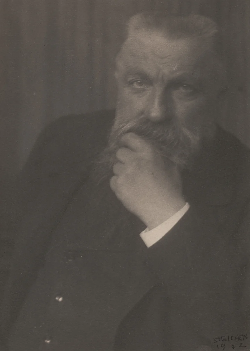 Auguste Rodin, Paris by Edward Steichen, photograph, 1902
