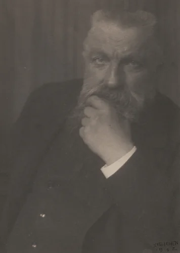 Auguste Rodin, Paris by Edward Steichen, photograph, 1902