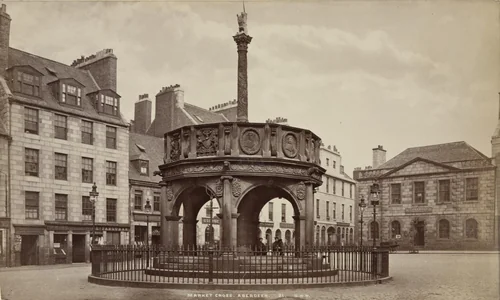 Market Cross, Aberdeen by George Washington Wilson, photograph, 1875