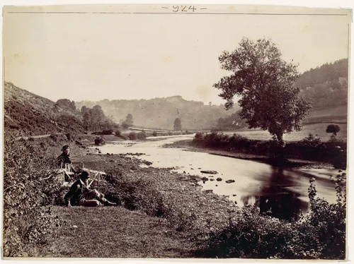 The Wye and Symond's Yat. From Rocklands by Francis Bedford, photograph, 1870-1879