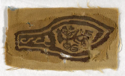 Panel by Coptic Egypt, textile, 401-600