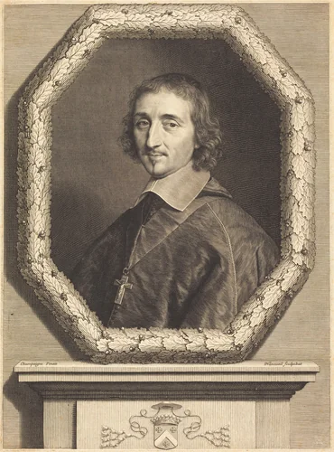 Ferdinand de Neufville by Robert Nanteuil
Philippe de Champaigne, print, 1656