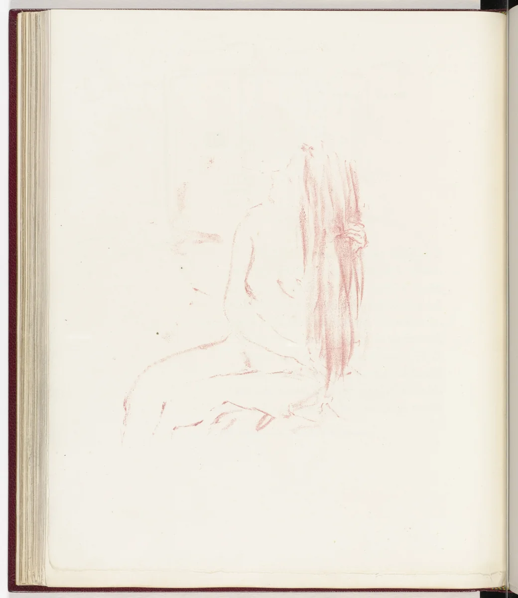 Plate (page 64) from Parallèlement (In Parallel) by Pierre Bonnard, illustrated book, 1900