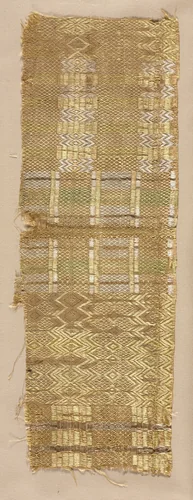 Silk Fragment by Unknown, textile, 1200-1299