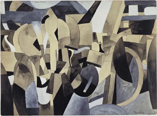 New York by Francis Picabia, drawing, 1913