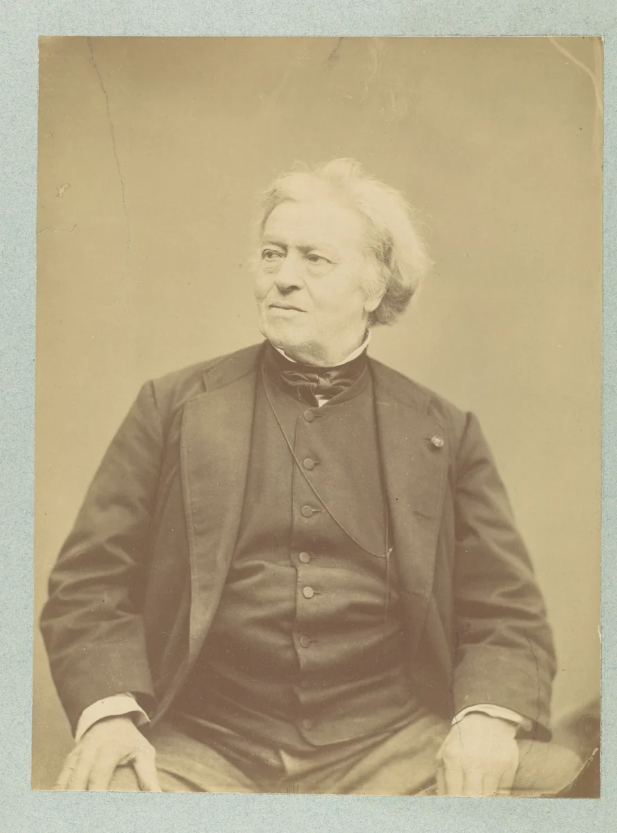 Jean Baptiste Camille Corot by Etienne Carjat, photograph, 1870