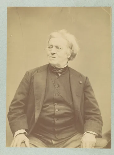 Jean Baptiste Camille Corot by Etienne Carjat, photograph, 1870