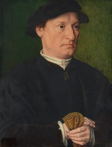 A Member of the de Hondecoeter Family [obverse] by Antwerp 16th Century, painting, 1543