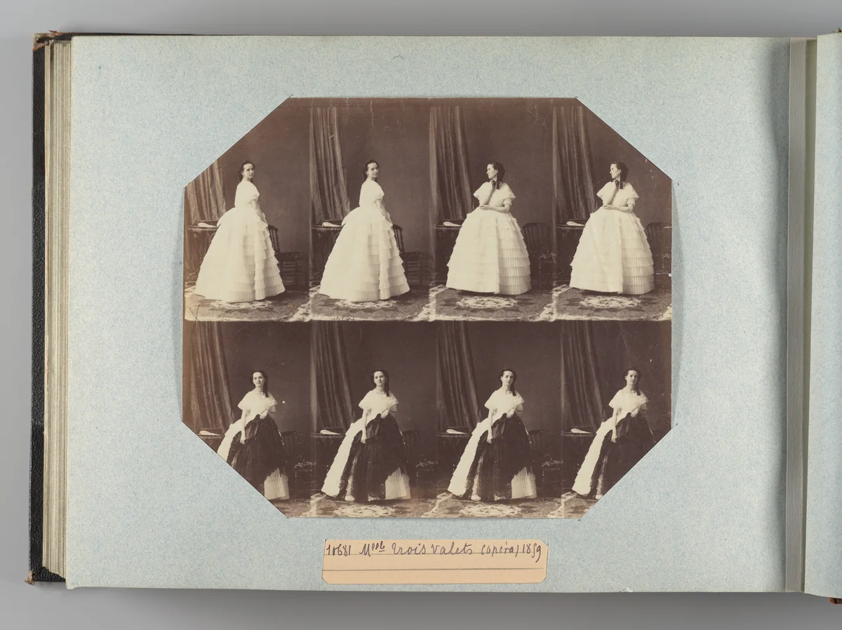 Mlle Troisvalets by André Adolphe-Eugène Disdéri, photograph, 1859