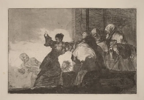 Disparate pobre (Poor Folly) by Francisco Goya, print, 1816