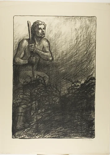 "Les Temps Nouveaux" by Théophile Alexandre Steinlen, print, 1906