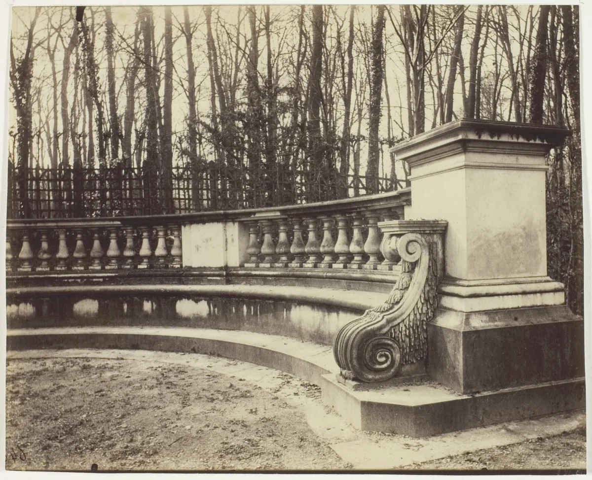 Versailles, Bosquet de l'Arc de Triomphe by Jean-Eugène-Auguste Atget, photograph, 1904