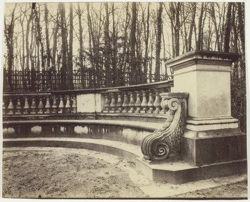 Versailles, Bosquet de l'Arc de Triomphe by Jean-Eugène-Auguste Atget, photograph, 1904