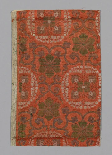 Fragment by Japan, textile, 1800-1825