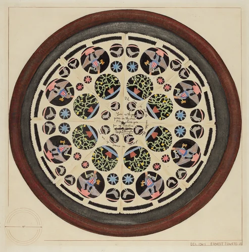 Valentine by Ernest A. Towers, Jr., index of american design, 1937