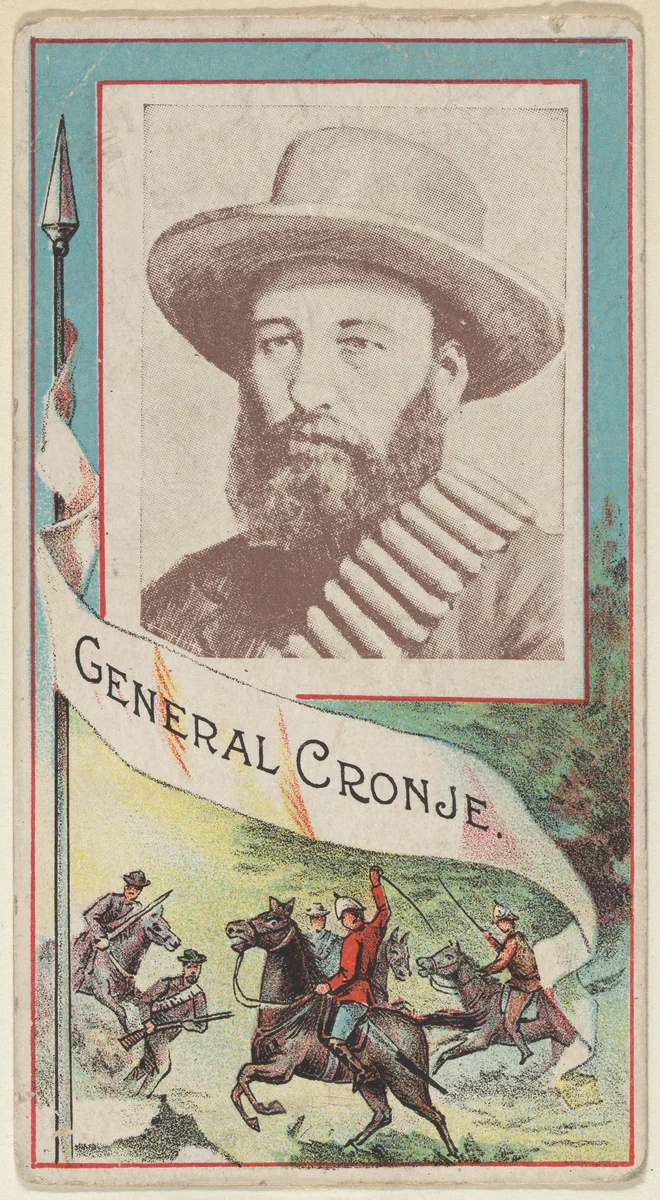 General Cronje, from the "Generals" series (T64), issued by D.H. McAlpin & Co. Tobacco Company by D.H. McAlpin & Co. Tobacco Company, print, 1901