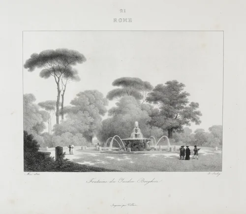 Voyage en Italie en 1822 by Jean Baptiste Isabey, book, 1833