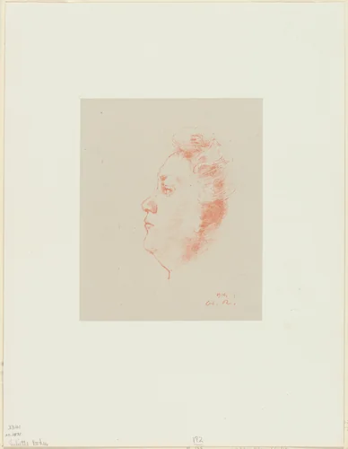 Juliette Dodu by Odilon Redon, print, 1904