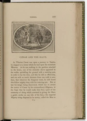 Headpiece (page 177) from The Fables of Aesop by Thomas Bewick, illustrated book, 1818