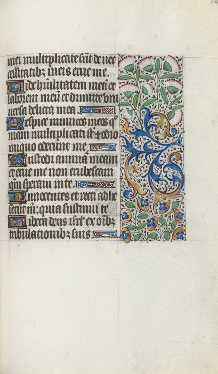Book of Hours (Use of Rouen): fol. 120r by Master of the Geneva Latini, book, 1465-1475