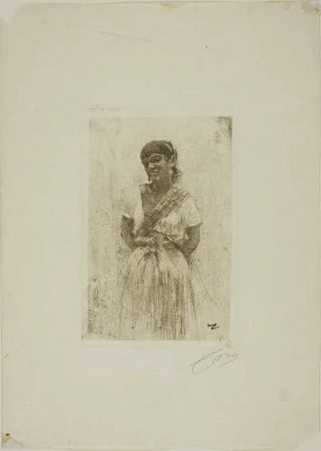 Pepita by Anders Zorn, print, 1883