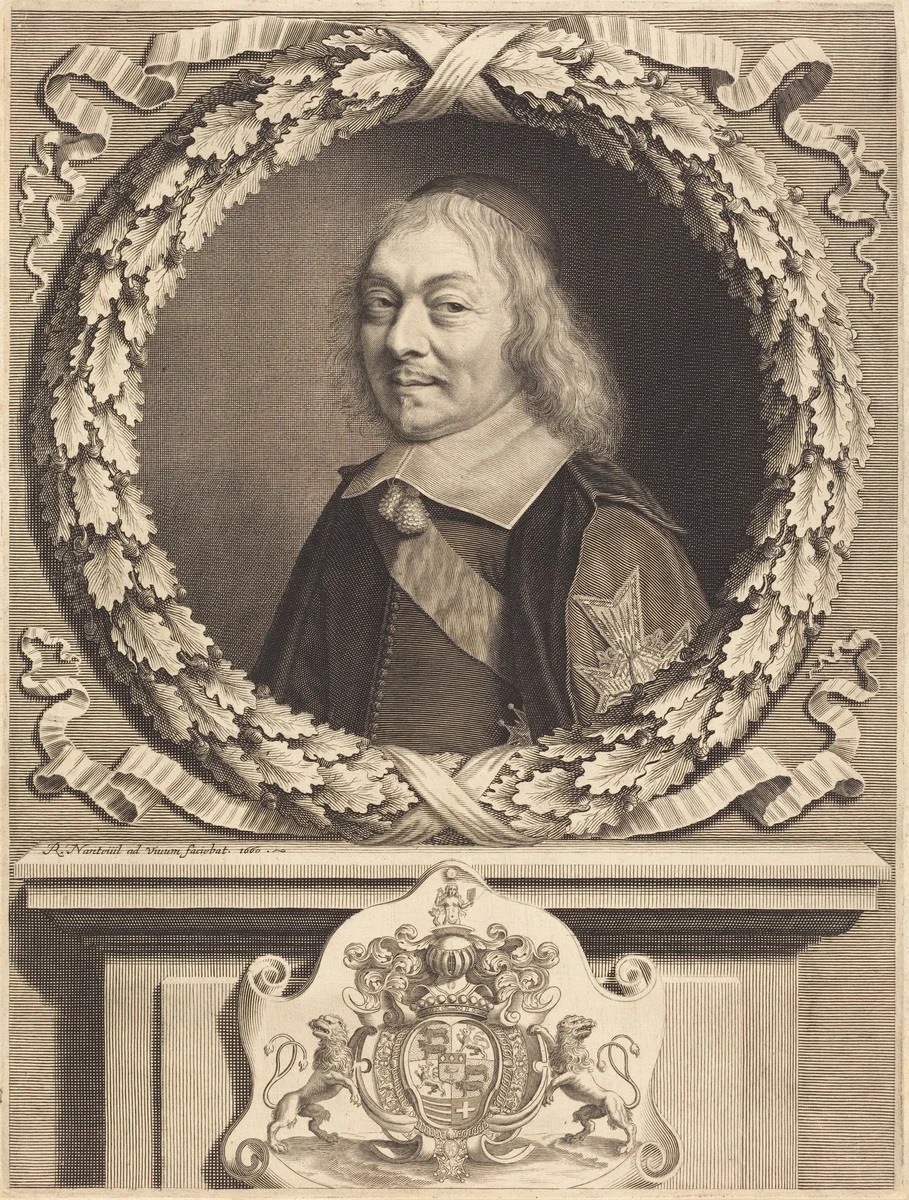 Henri-Auguste, Comte de Brienne by Robert Nanteuil, print, 1660