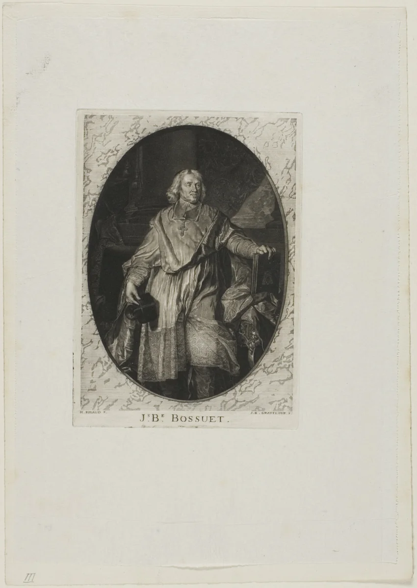 J-B. Bosseut: Standing by Jean-Baptiste de Grateloup, print, 1755-1817