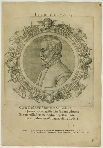 Portrait of Joan Crato by Unknown Artist, print, 1574