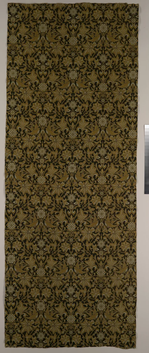 Chandos by Owen Jones, textile, 1868-1878
