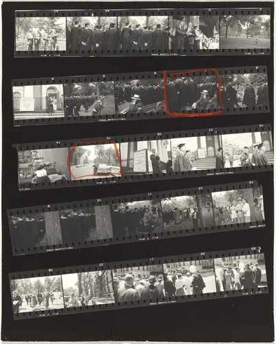 Guggenheim 751/Americans 21--New Haven, Connecticut by Robert Frank, photograph, 1956