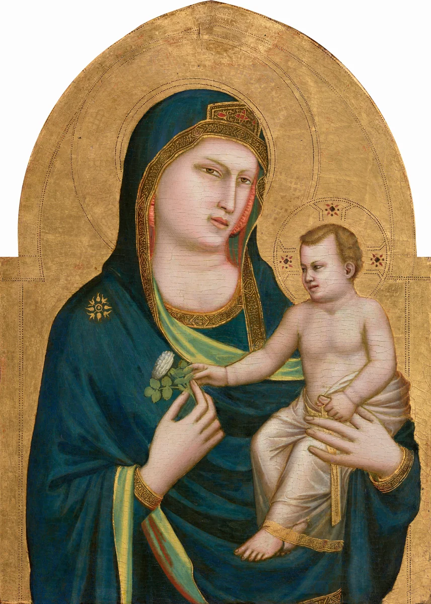Madonna and Child by Giotto, painting, 1310-1315