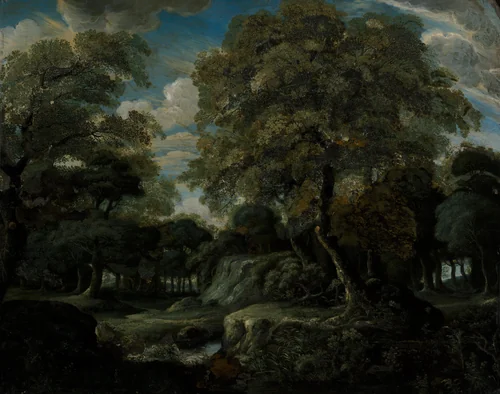 Untitled by Jan van der Heyden, painting, 1660-1690