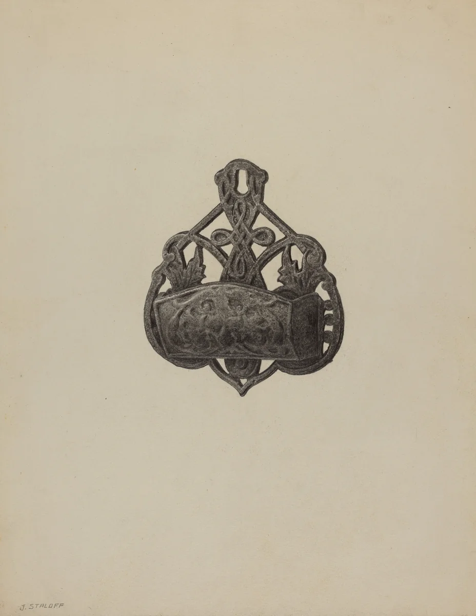 Match Safe by Jack Staloff, index of american design, 1939