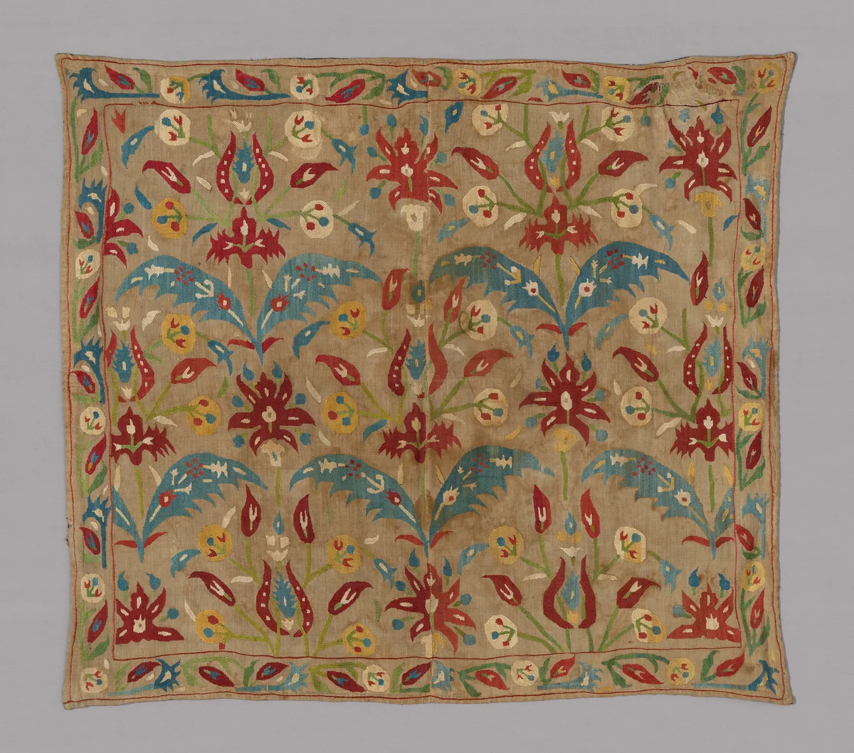 Cover by Turkey, textile, 1675-1725