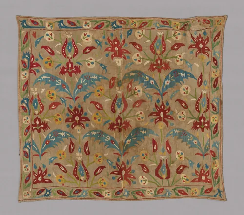 Cover by Turkey, textile, 1675-1725