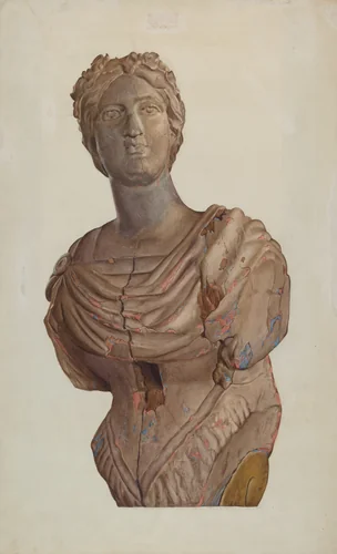 Figurehead by Frances Cohen, index of american design, 1937
