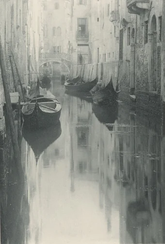 A Venetian Canal by Various artists, photograph, 1894