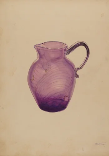 Creamer by Frank Fumagalli, index of american design, 1935-1942