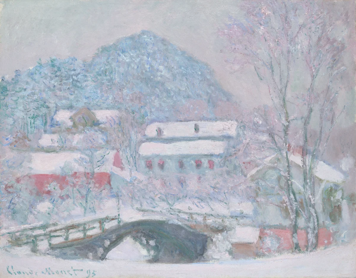 Sandvika, Norway by Claude Monet, painting, 1895