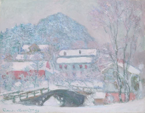 Sandvika, Norway by Claude Monet, painting, 1895