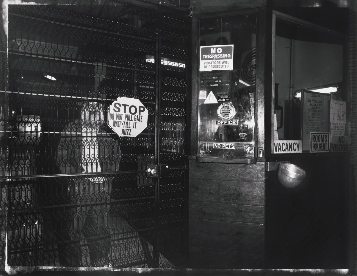 Unknown Hotel, San Francisco by Jim Goldberg, photograph, 1991