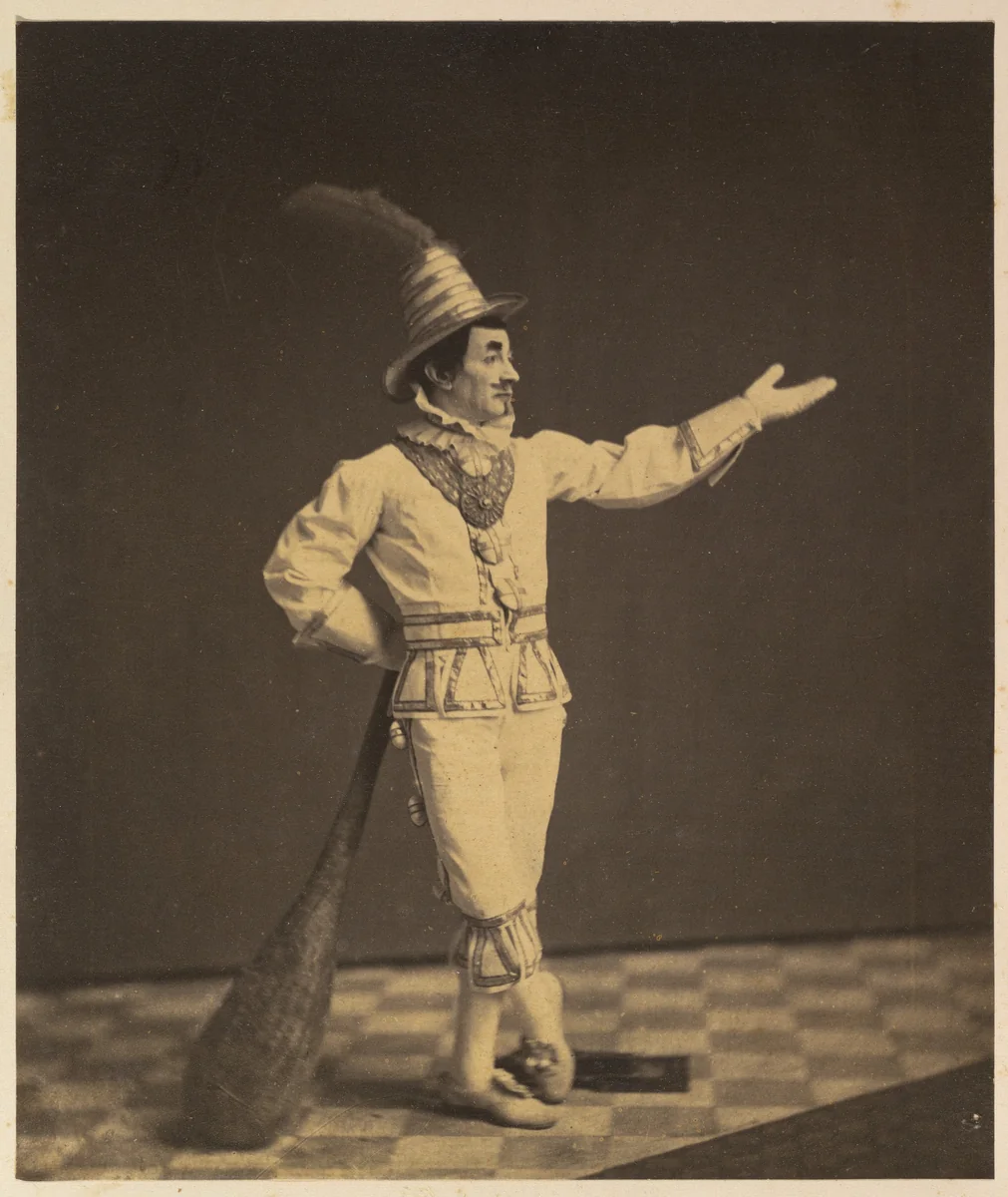 [Clown] by Charles DeForest Fredricks, photograph, 1855-1865