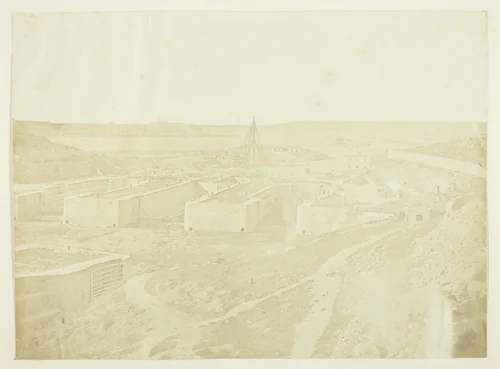 Docks of Sebastopol, Fort Nickolas on the Left by James Robertson, other, 1855